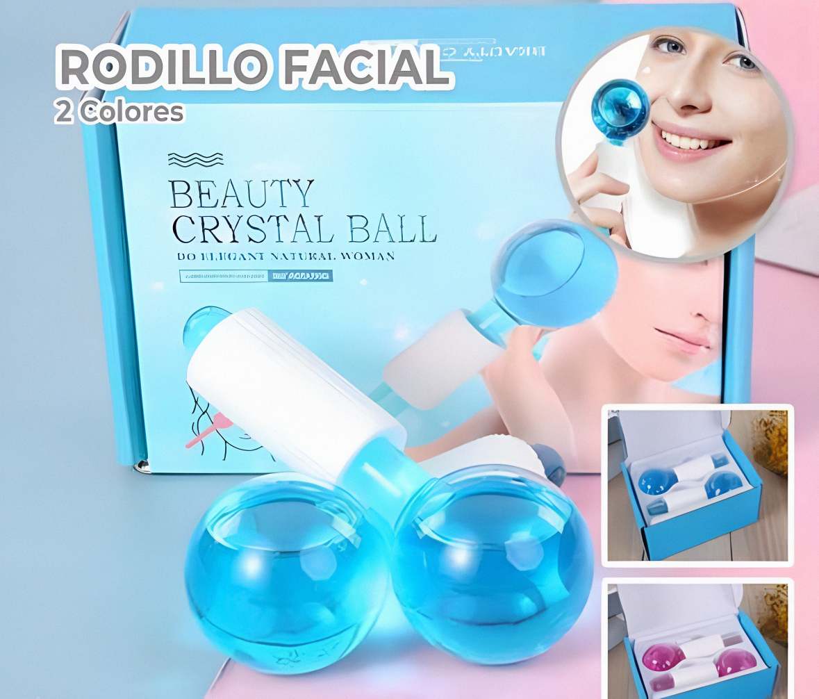 Bolas de Masaje Facial para Terapia de Frío.